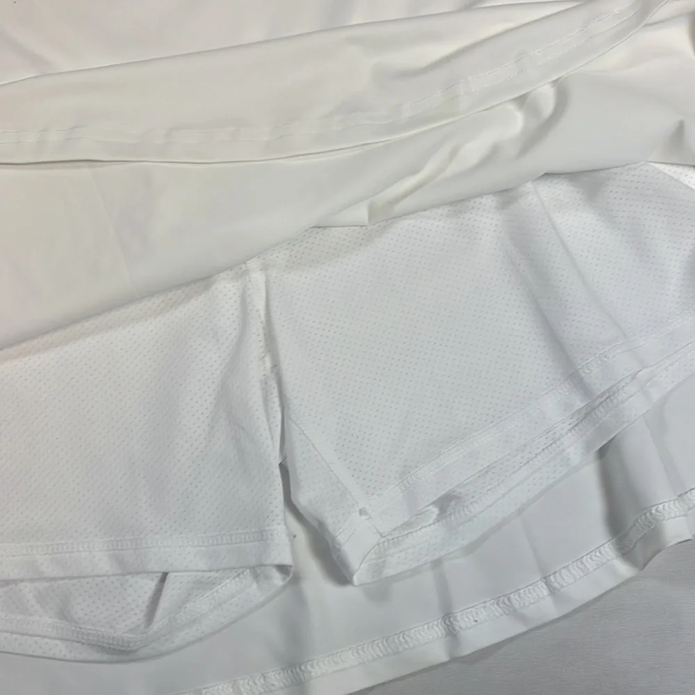 Jack Smith White High-Rise Tennis Skort Pockets M